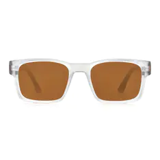 Square Clear/Tortoiseshell Sunglasses