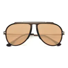 Aviator Brown Sunglasses