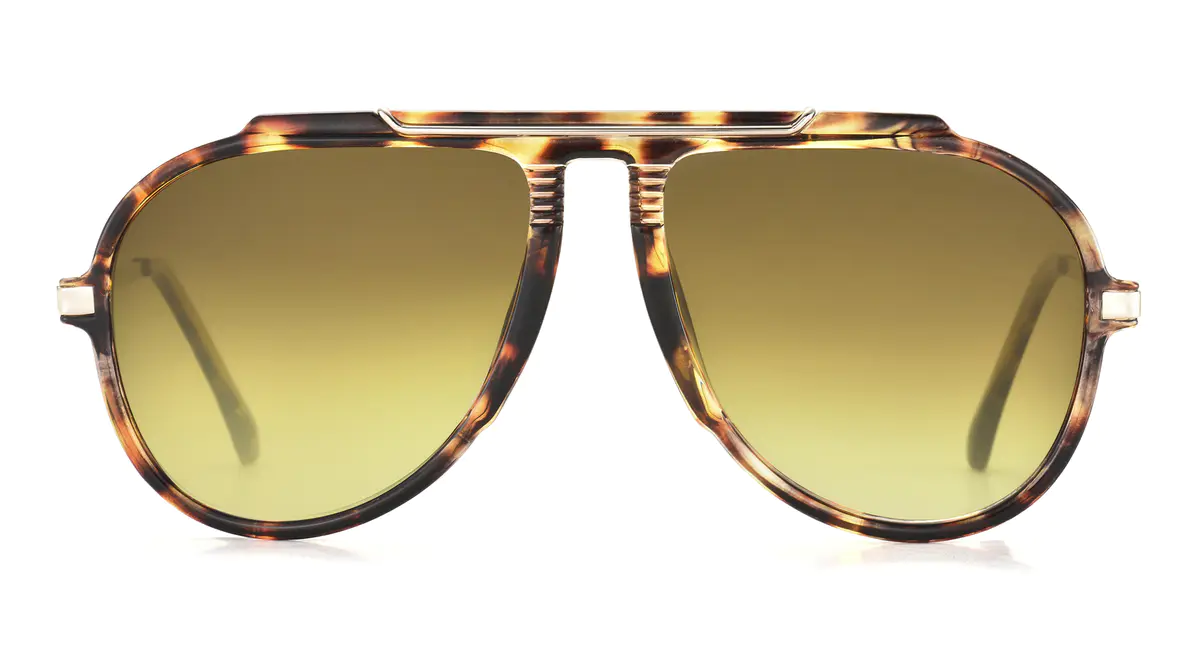 Aviator Tortoiseshell Sunglasses