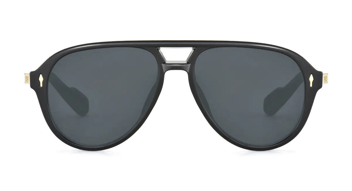 Aviator Black Sunglasses