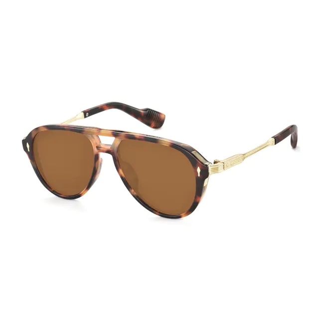 Aviator Tortoiseshell Sunglasses