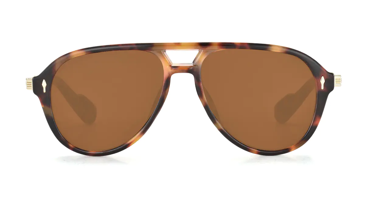 Aviator Tortoiseshell Sunglasses