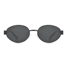 Oval Black Sunglasses