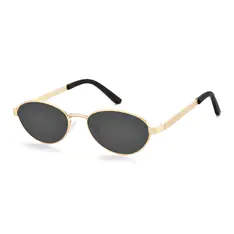 Oval Gold Sunglasses