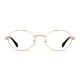 Oval Gold Eyeglasses