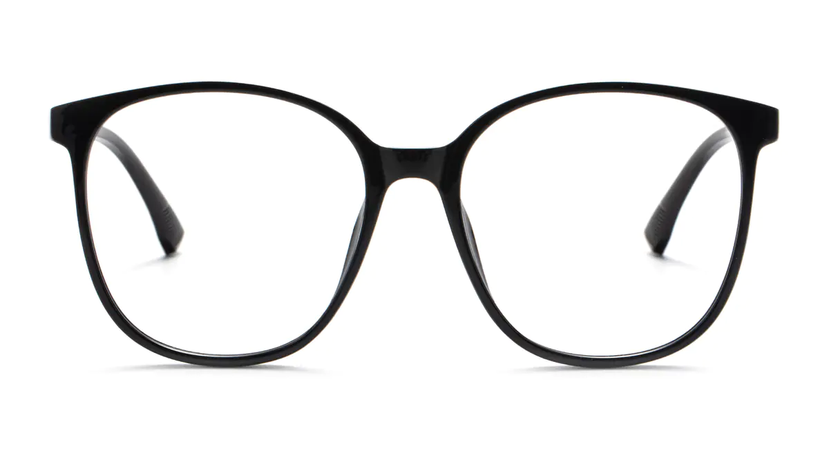Square Black Eyeglasses