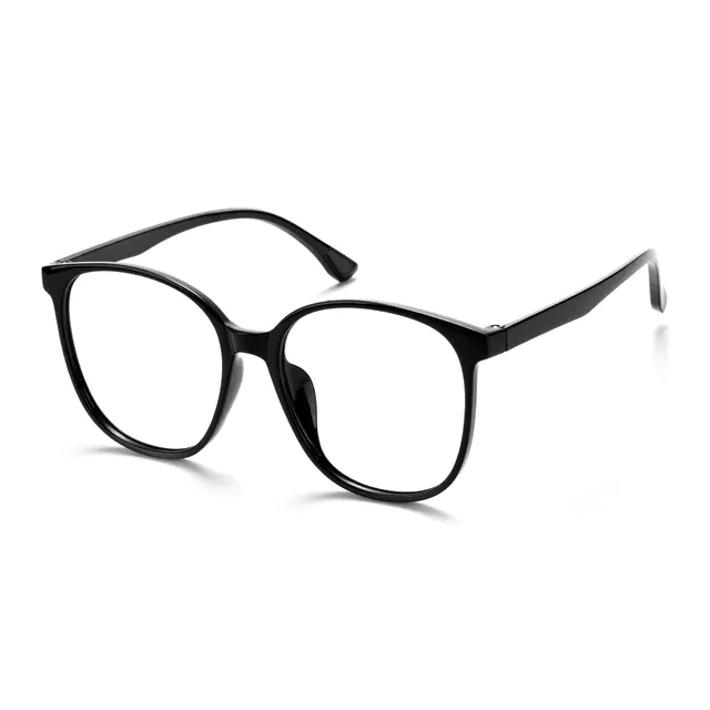 Square Black Eyeglasses