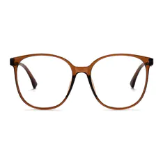 Square Brown Eyeglasses