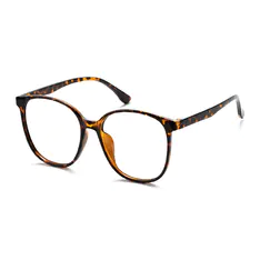 Square Tortoiseshell Eyeglasses