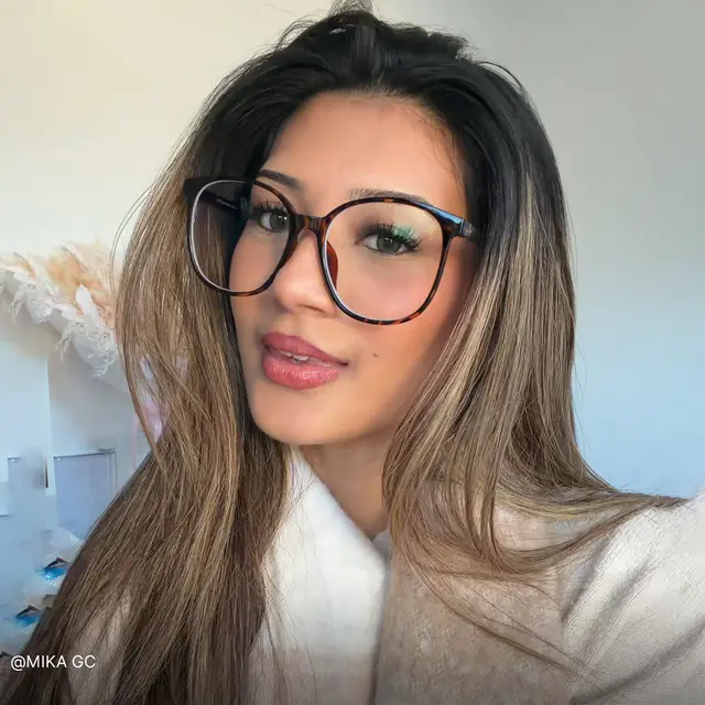 Square Tortoiseshell Eyeglasses