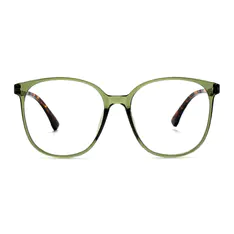 Square Green/Tortoiseshell Eyeglasses