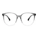 Square Gradient Gray Eyeglasses