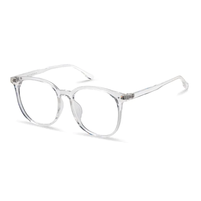 Square Clear Eyeglasses