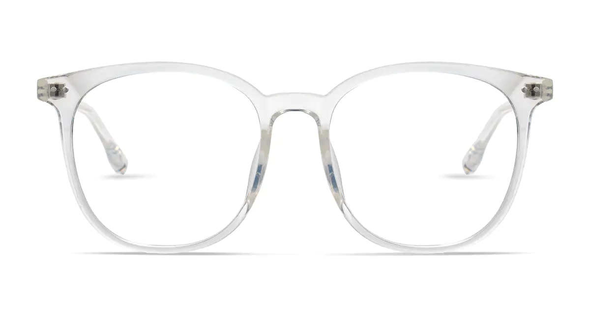Square Clear Eyeglasses