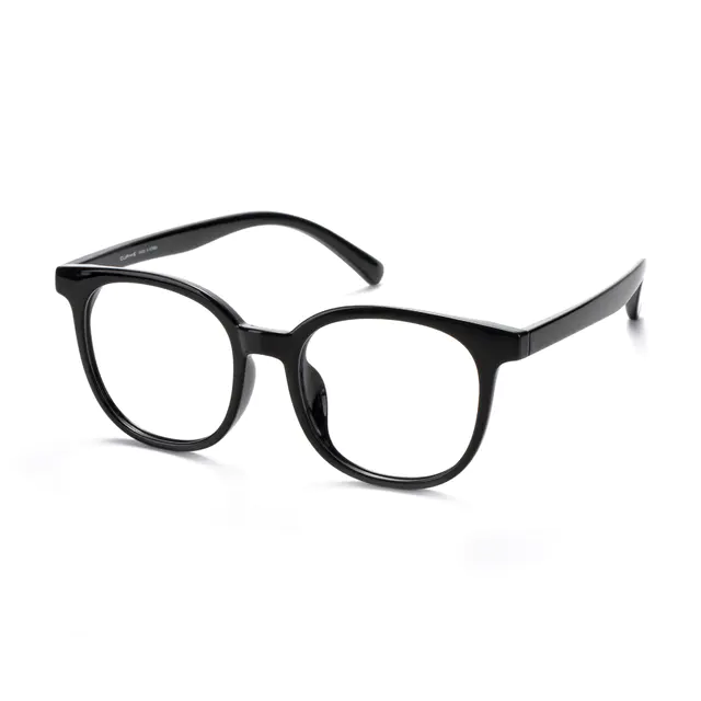 Square Black Eyeglasses