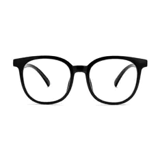 Square Black Eyeglasses