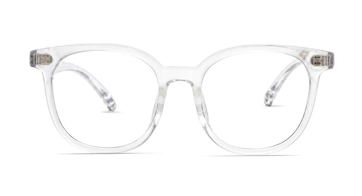 Square Clear Eyeglasses