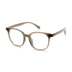 Square Olive Eyeglasses
