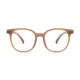 Square Brown Eyeglasses