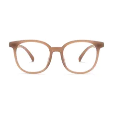 Square Brown Eyeglasses