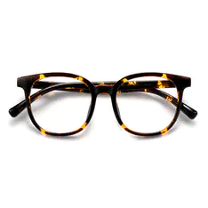 Square Tortoiseshell Eyeglasses
