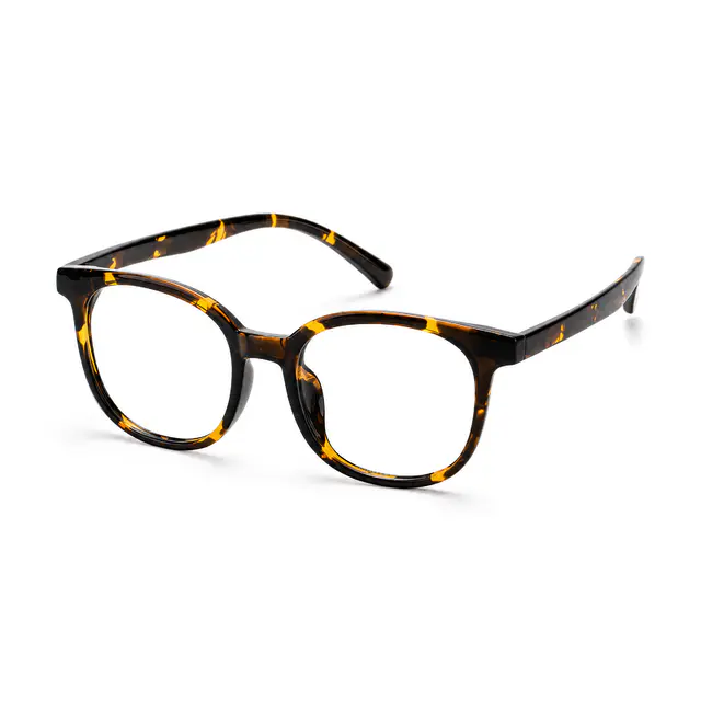 Square Tortoiseshell Eyeglasses