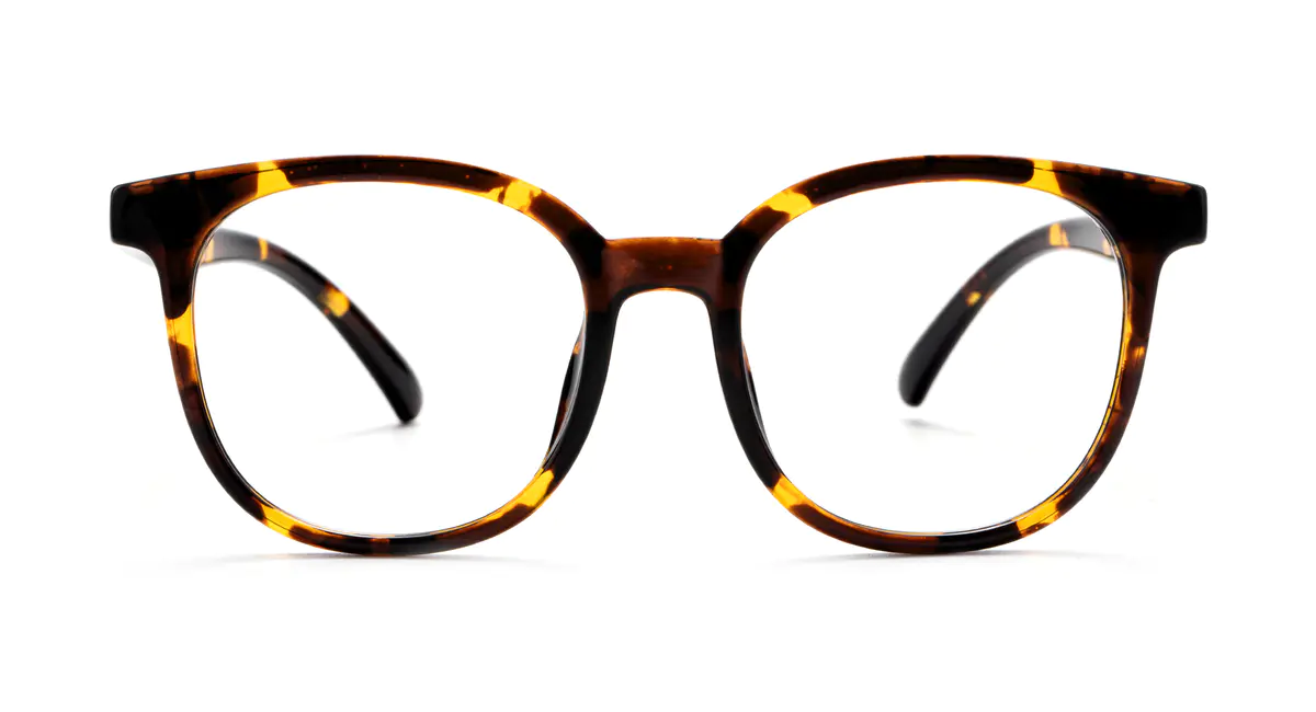 Square Tortoiseshell Eyeglasses