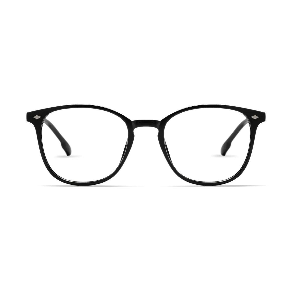 Square Black Eyeglasses