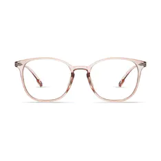 Square Pink Eyeglasses