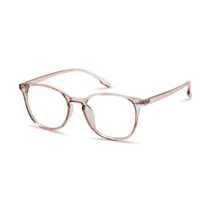 Square Pink Eyeglasses