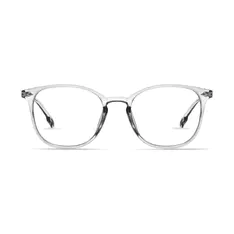Square Gray Eyeglasses