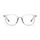 Square Gray Eyeglasses