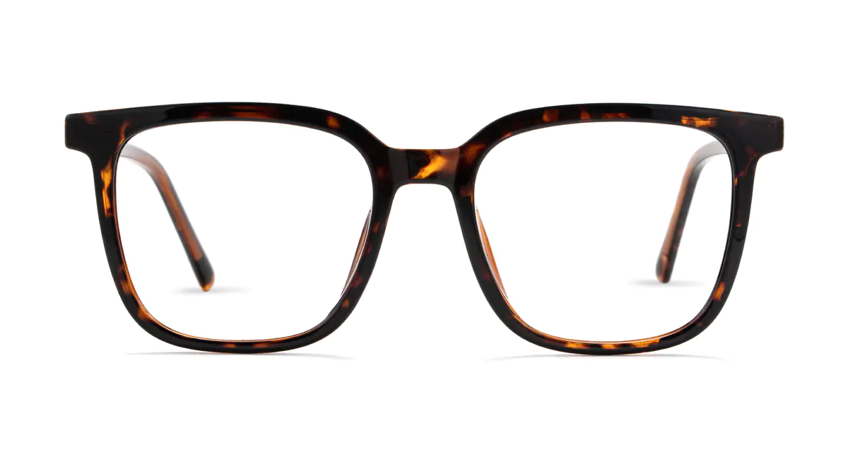 Square Tortoiseshell Eyeglasses