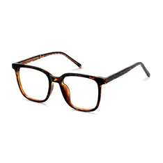 Square Tortoiseshell Eyeglasses