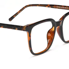 Square Tortoiseshell Eyeglasses