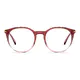 Round Gradient Red Eyeglasses
