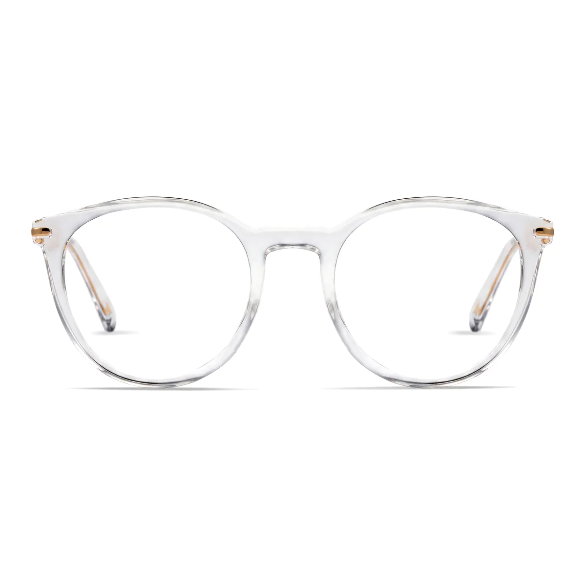 Round Clear Eyeglasses