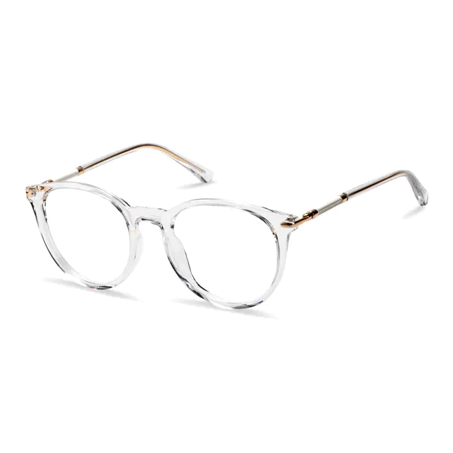 Round Clear Eyeglasses