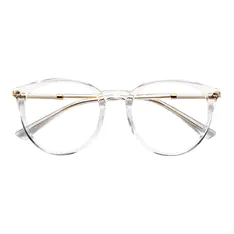 Round Clear Eyeglasses