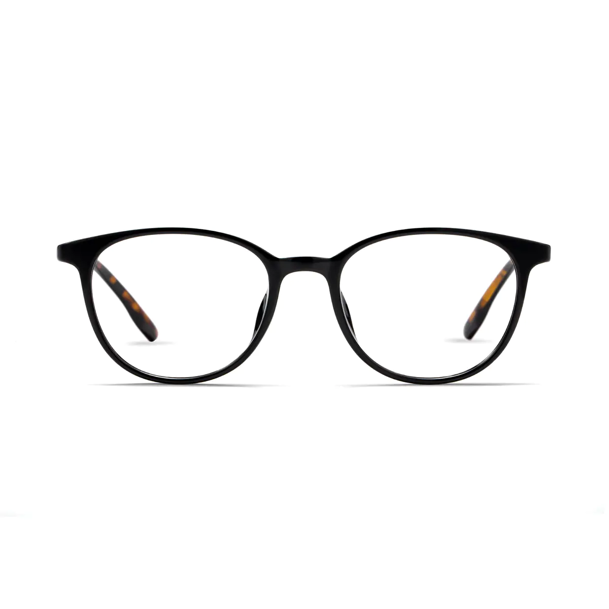 Round Black Eyeglasses