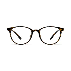 Round Tortoiseshell Eyeglasses