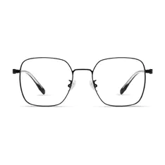Square Black Eyeglasses