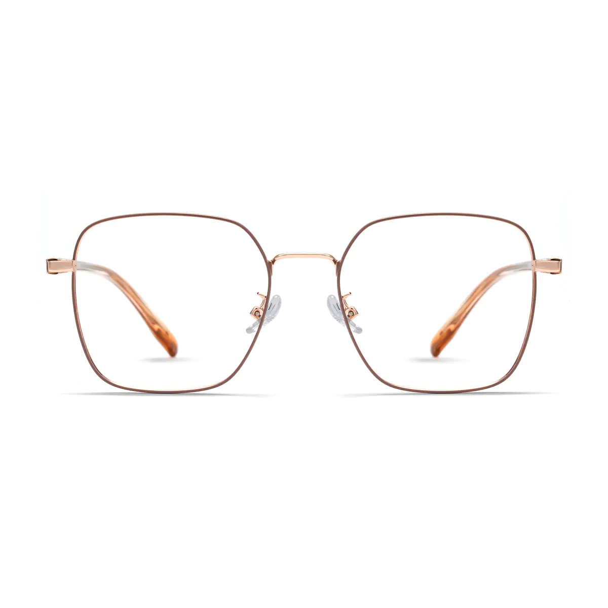 Square Rose Gold Eyeglasses