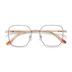 Square Rose Gold Eyeglasses