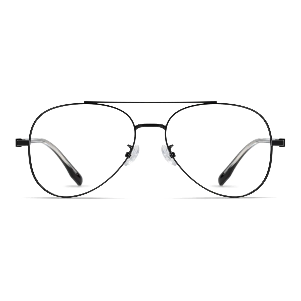 Aviator Black Eyeglasses