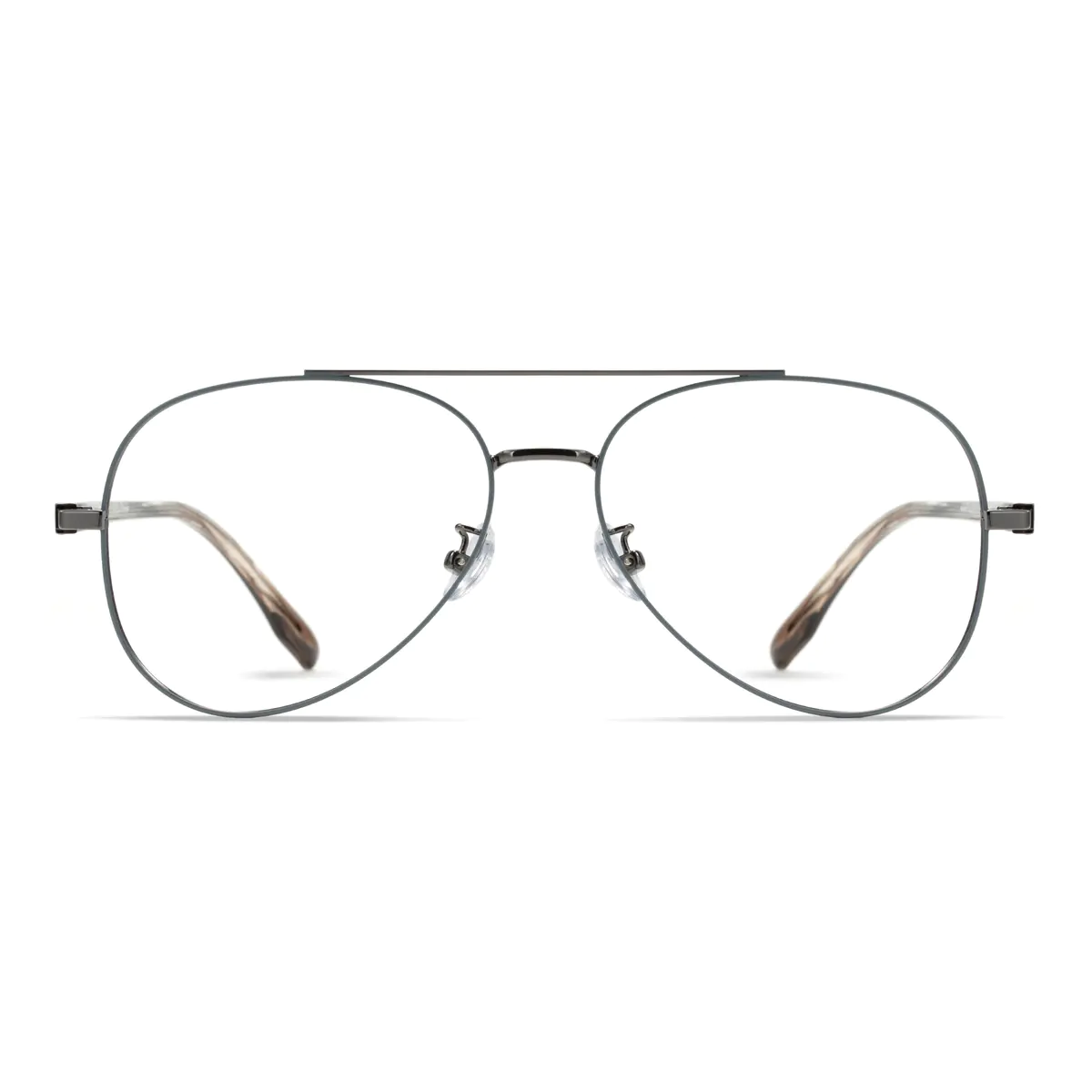 Aviator Gray Eyeglasses