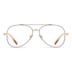 Aviator Rose Gold Eyeglasses