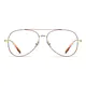 Aviator Rose Gold Eyeglasses