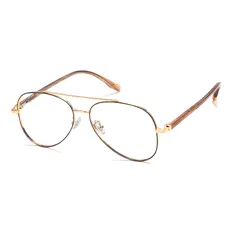 Aviator Rose Gold Eyeglasses