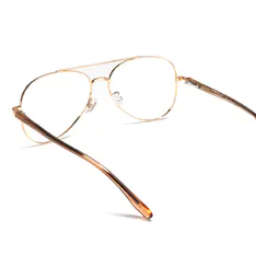 Aviator Rose Gold Eyeglasses